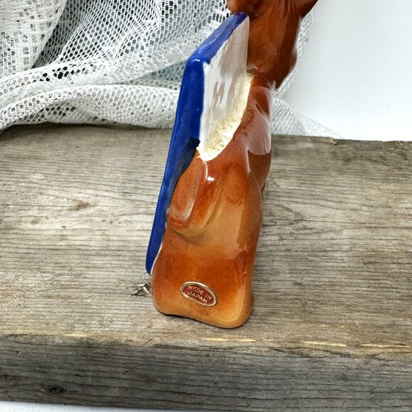 Vintage Hickok Ceramic Dog Figurine - It's A Dogs' Life! - Hand-Painted - Made I - Picture 4 of 7